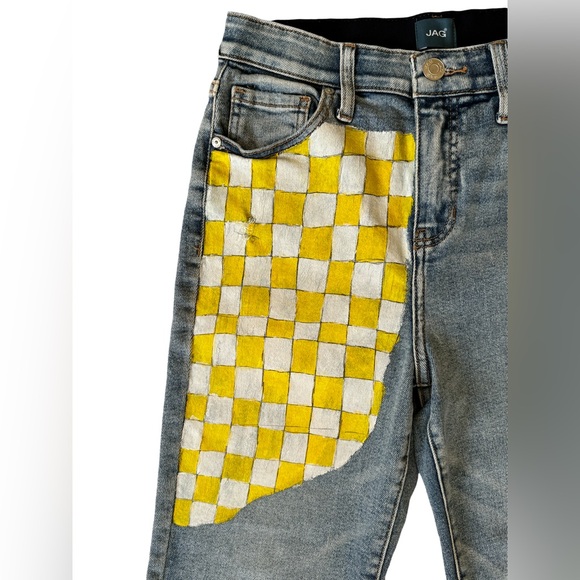 Jag Jeans Phoebe High Rise Cropped Bootcut Stretchy Jeans - Picture 8 of 16